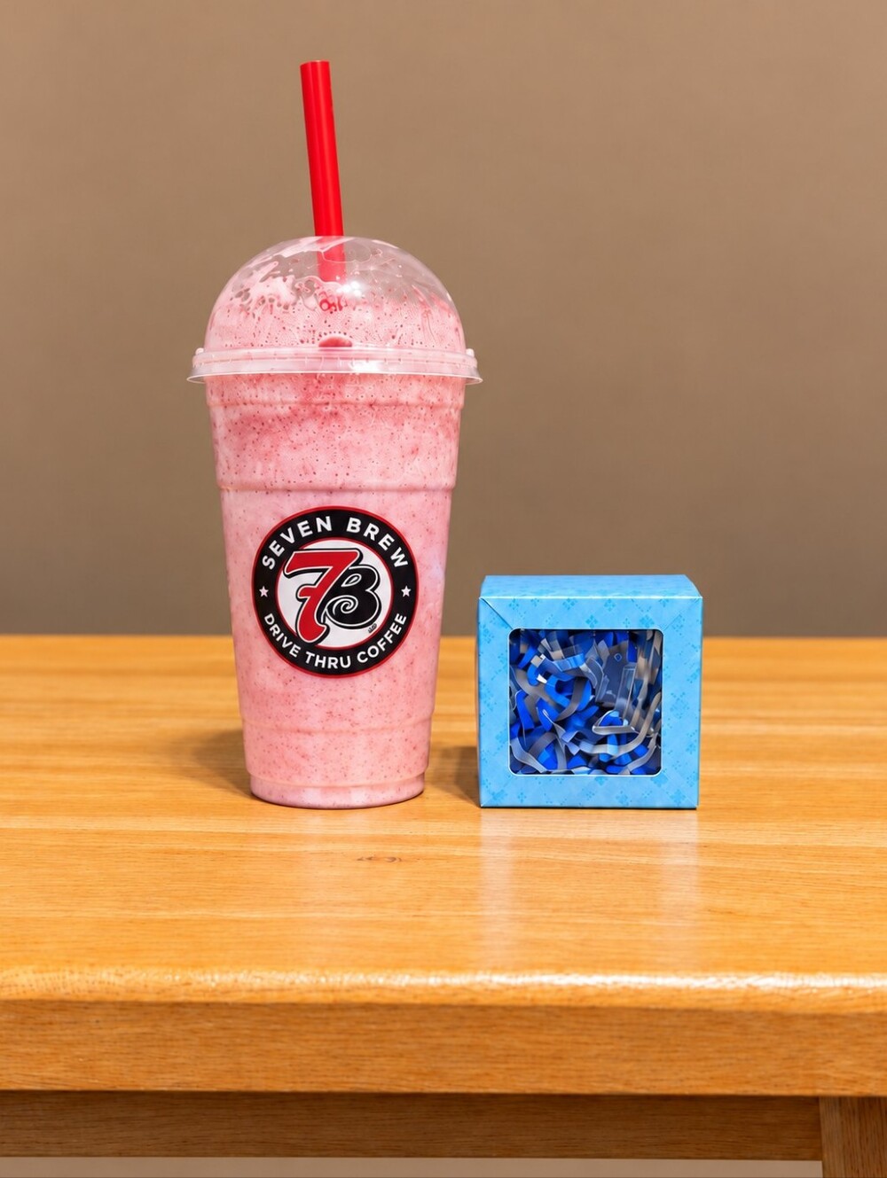7Brew DOH NEW SQUISHY BLUE RARE